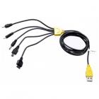 Link+ 5 in 1 Data Cable USB Cable (Black)